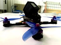 FPV GoPro Session mount for Realacc X210 (QAV-X)  by Airflo