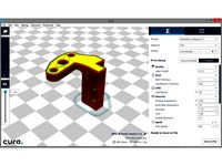 3D Touch Mount for Hypercube by FourDogs