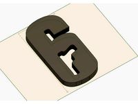 Rainbow Six Siege Keyring by iireland