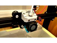 Heavy Duty E3D v6 Mount for Creality CR7 CR8 CR10 by graham01