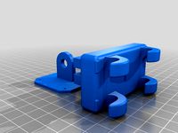 Remixed Dial Gauge Plate and Bracket for Prusa / Anet A8 by duke2k7