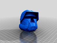 Star Wars Republic Trooper Helmet by Panderazo