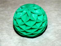 honeycomb paper ball toy by codavr