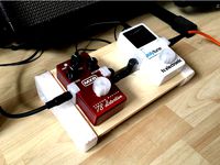 Guitar pedal mounting brackets by DreiDBV