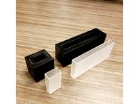 20mm & 100mm Cuvette Holders for Evolution 201 by MaximumDude