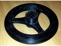 6" handwheel - 2 part pattern for sand casting by ian_in_the_midlands