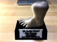 Spamalot - The Arthur Award for Best Peasant by J3Ddesigns