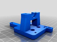 HyperCube E3D Mount - Old X-Carriage, New Sensor Mount by INDIGO_3D