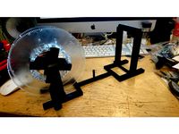 Cube 3 3D Printer Filament Rewinder BIGGER SPOOL by bolsoncerrado