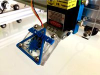 40mm FAN for Laser Module (EleksLaser2017) by MiguelBi
