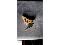 CNC Router Wonder Woman keychain by vortex_pr