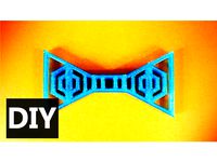 Corbata de moño de dos niveles - 2 level bowtie by gonzalor