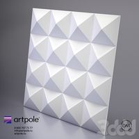 Гипсовая 3d панель Zoom от Artpole