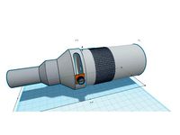 CA-87 (ANH: Jawa's Ion Blaster) Grenade launcher only by Straekers_Armory