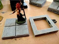 OpenDungeonTiles: Magnetic Bases 2x2 by PieceBringer