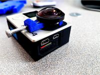 GoPro Hero4 Lens Holder by sergiobd