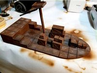 Merchant ship by Ninefingers