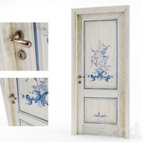 Restored Hand Painted Italian Classic Door