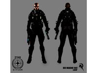 Star Citizen UEE Marine 1/100 Scale by Furysend