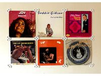 Vinyl Record Sleeve Wall Mounts/Holders by mechadrafter