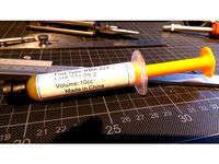Injection Plunger for Soldering Flux Syringe by 0scar