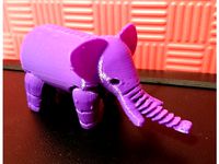 Elephant (turned 90°) by moga