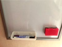 Magnetic storage for whiteboard markers / Rangement magnétique pour marqueurs de tableau blanc by cyril50