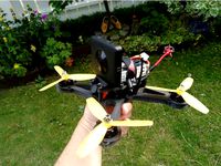 360 Camera Mount for OpenRC Mini Quad  by barspin