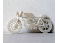 Moto Cafe Racer scalemodel by guaro3d