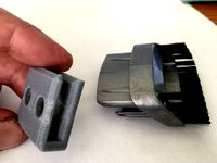 Holder for brush of Vaccum cleaner Black&Decker fej520jfs (support mural de brosse d'aspirateur) by cyril50