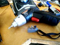 Bit Holder for the Drill Master Cordless Screw Driver by JaboDLJ