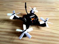 Mini Racer Dquad 120mm 3S Polycarbonate With Micro Swift RunCam by Microdure