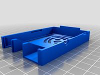 Trinus Rasperry Pi Case top with GPIO hole by timpuri