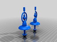 Ballerina dreidels 2.0 by Noga