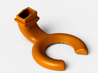 Circular Air Nozzle (Prusa Clone) by TheFlyingCaveman