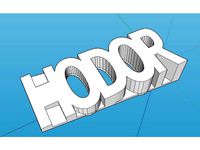 HODOR Door Stop (Inspired by Game of Thrones) by Painless360