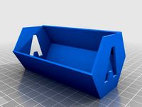 Tray A - Hex Tile Holders for Suburbia Board Game by hcooh