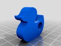 Duck Keychain by Black_Raven