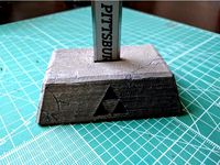 Master Sword Pedestal of Time (for digital calipers) by dmunky