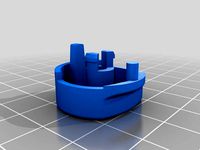 Knob (jog) for Sony Radio ICP-M260 by Miguel_Morales