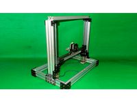 105-Homemade 3D Printer Machine DIY X Axis Slide Frame Linear Mill Laser Plotter Router CNC Milling  by doitverything