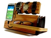 Bedside Dock for phone, key, wallet, glasses and watches by LucPiovesan