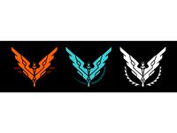 Elite Dangerous - Rank 9 badges by GrumpyOldProgrammer