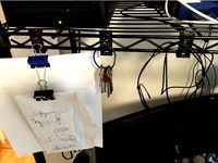 Clip-on hook for wire shelves by rbeverly