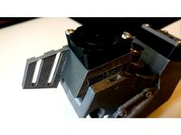 Anet A6 frankenstein cube sensor mount by TehWarrer