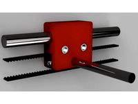 Ultimaker 2 Clone Slider Block Replacement by larsch