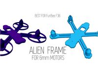 Alien Frame For 6mm Motors - V2 by Flowr