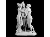 The Three Graces at the Hermitage Museum, Russia by Cool3DModel