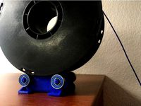 Filament Spool Holder 1Kg One Piece by KAHN3R