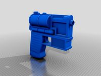 Mara Jade Skywalker's Blaster by Dragomircea
